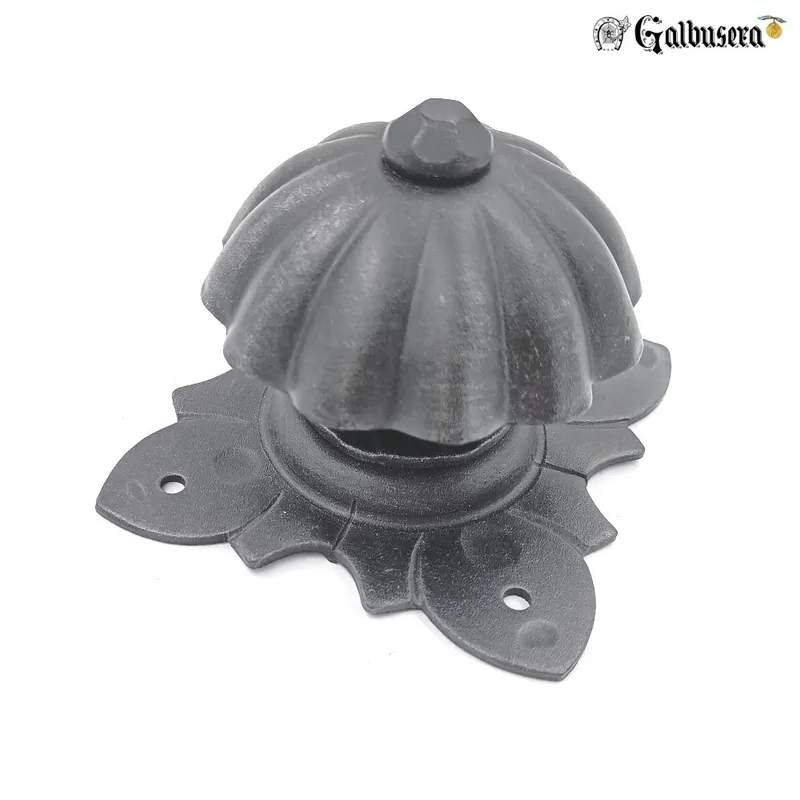 POMOLO FISSO DIAMETRO 60 MM ANTICHIZZATO NERO Tijdelijk Beschikbaar