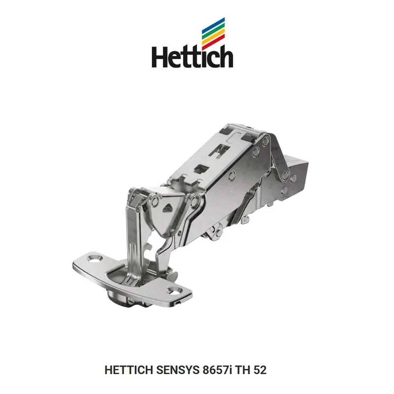 Aanbieding CERNIERA HETTICH SENSYS PIANA 165° RALLENTATA DA AVVITARE NICHELATA senza BASETTA