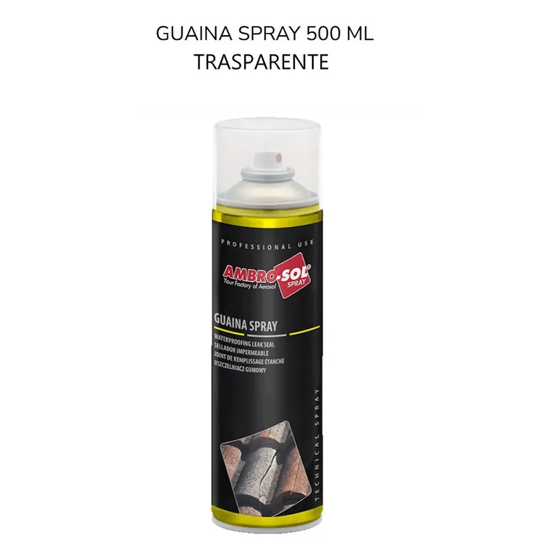 Beperkt Aanbod GUAINA SPRAY 500 ML TRASPARENTE AMBRO-SOL (M203T)