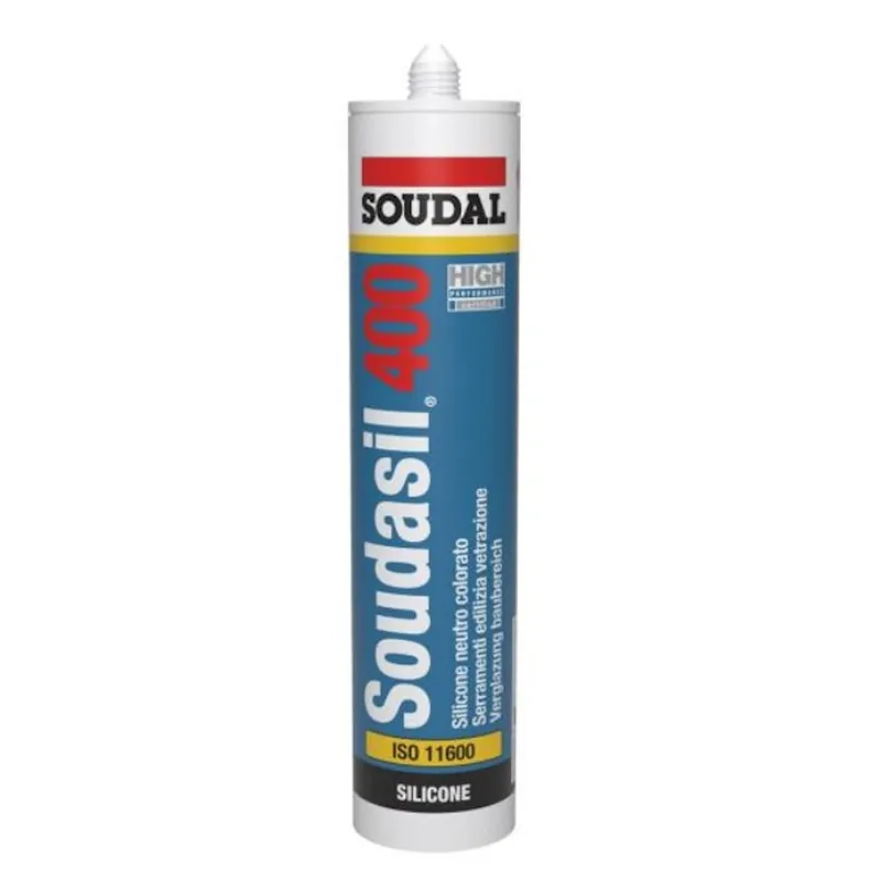 SILICONE NEUTRO SOUDAL SOUDASIL 400 Exclusieve Aanbieding