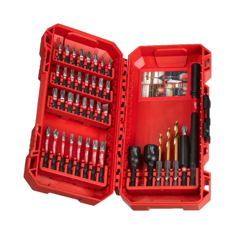 Set 40 Bit Shockwave Milwaukee per avvitatura e foratura Goedkoop