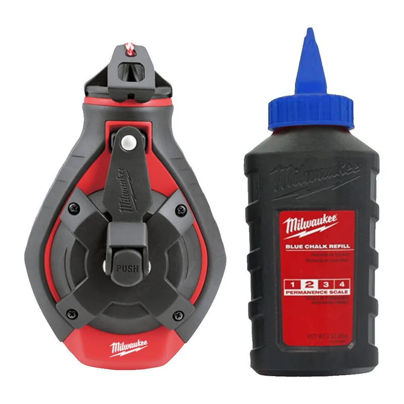 Tracciatore Linea Spessa e ricarica blu - Milwaukee Exclusieve Aanbieding