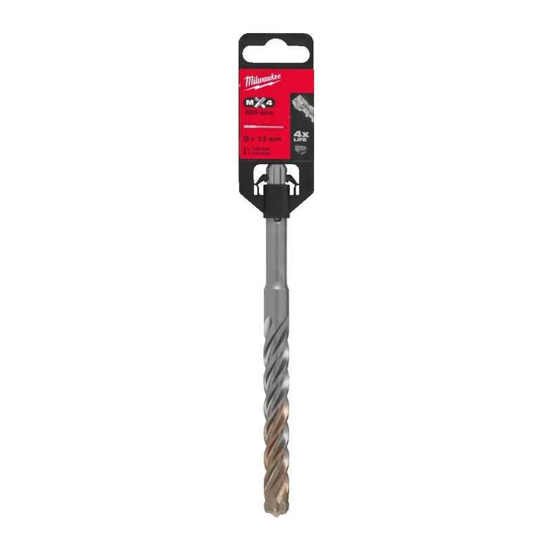 Favoriet Punta Milwaukee SDS-Plus MX4 ø 9 x 215 mm