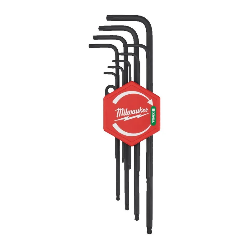 Aanbieding SET 9 Chiavi TORX Lunghe Milwaukee