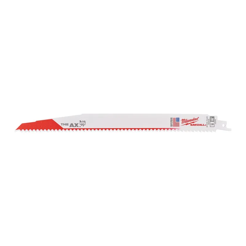 Tijdelijk Beschikbaar Lama Demolizione per Legno con chiodi Heavy Duty Milwaukee AX 300 mm x 5 TPI