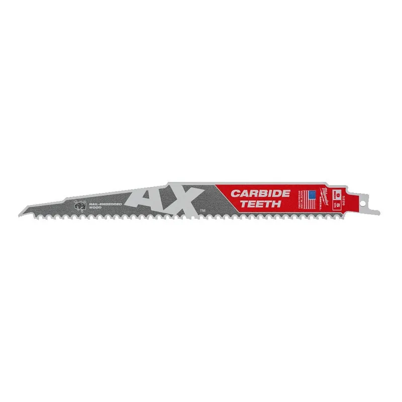 Alleen Vandaag Lama per demolizioni legno e chiodi Milwaukee TCT AX 230 mm 5 TPI