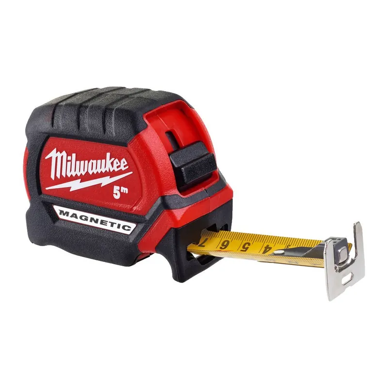 Flessometro Milwaukee 5 m - Serie Premium Veilige Betaling