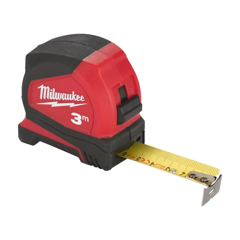 Flessometro 3m x 16mm Serie PRO COMPACT Milwaukee Direct Verzonden