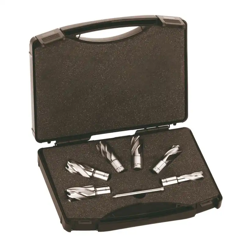 Set 6 Frese in HSS con attacco Weldon da 19 mm Milwaukee Korting