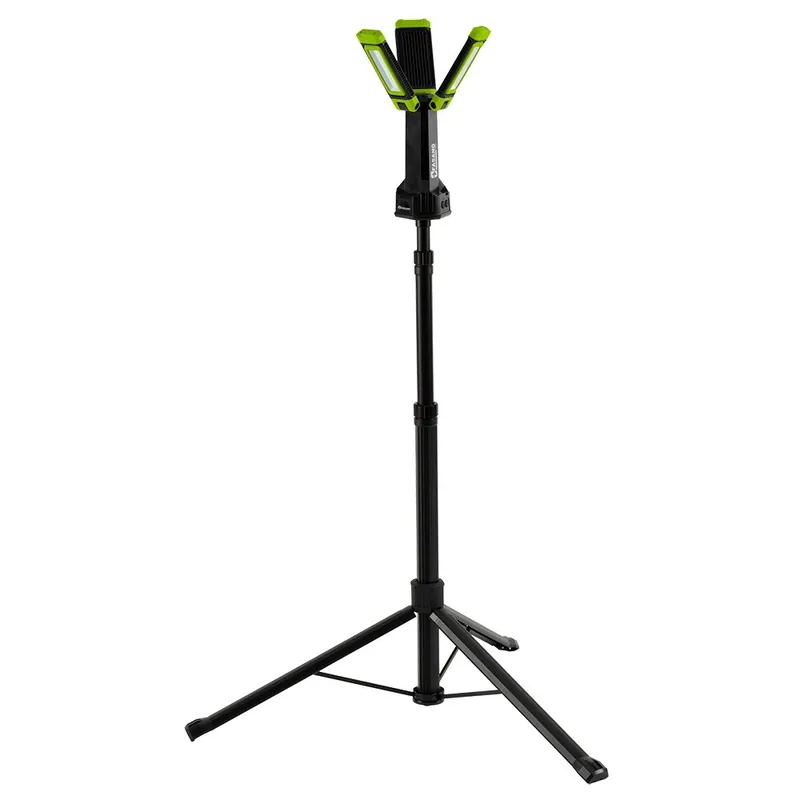 Beperkt Aanbod Lampada Ricaricabile a 3 fari LED con treppiedi - FG 217/B Fasano Tools