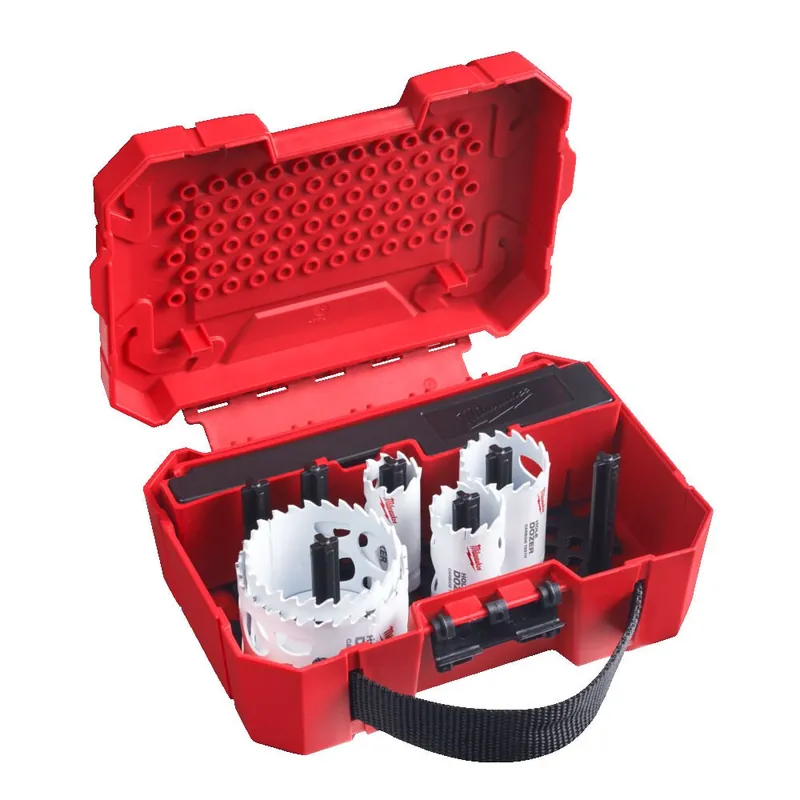 Set SEGHE A TAZZA HOLE DOZER Milwaukee - 9 pezzi Beperkte Voorraad