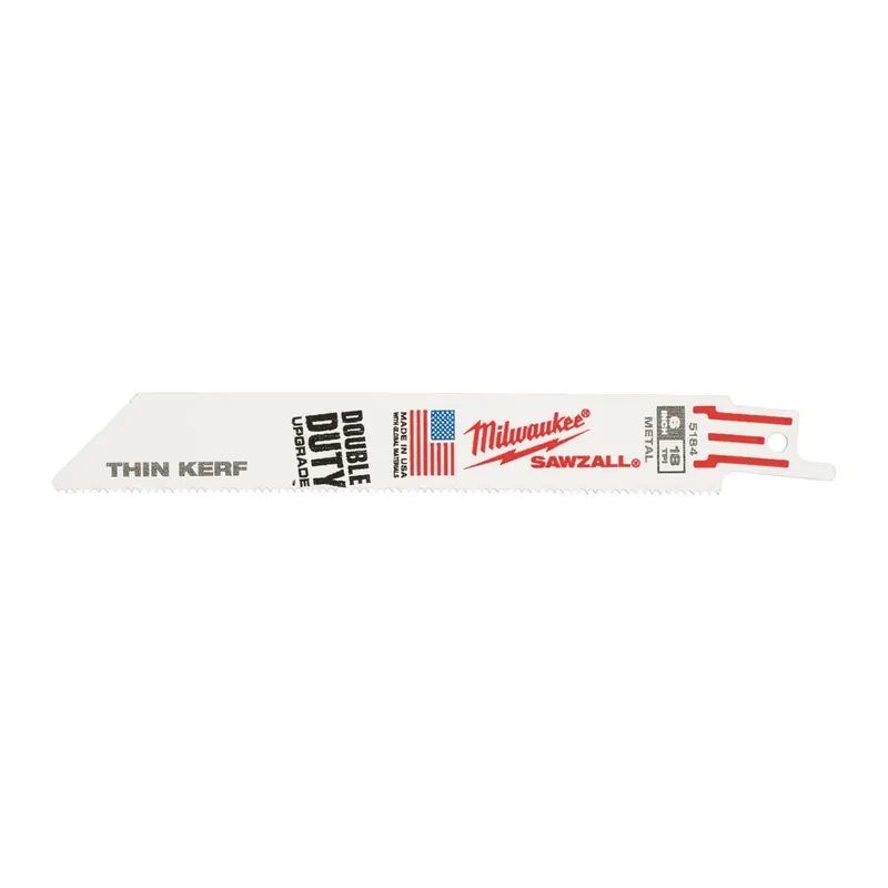Direct Verzonden Lama Segaccio Diritto per Metallo Milwaukee THIN KERF 230 mm 18 TPI