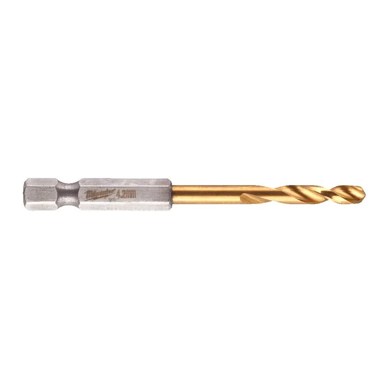 Bestel Nu Punta 4,2 mm per Metallo HSS-G TIN RED HEX Shockwave Milwaukee