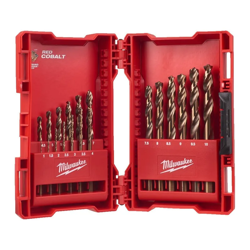 Set 19 Punte per metallo Milwaukee HSS-G Cobalto Aanbieding
