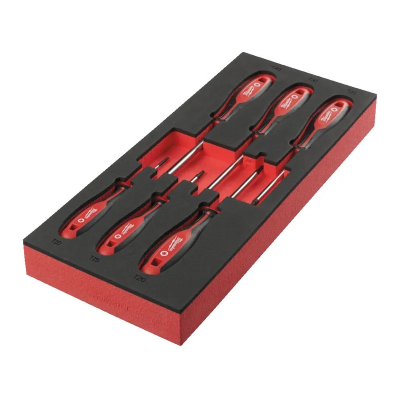 Beperkt Aanbod SET di 6 Giraviti TORX in modulo morbido Milwaukee
