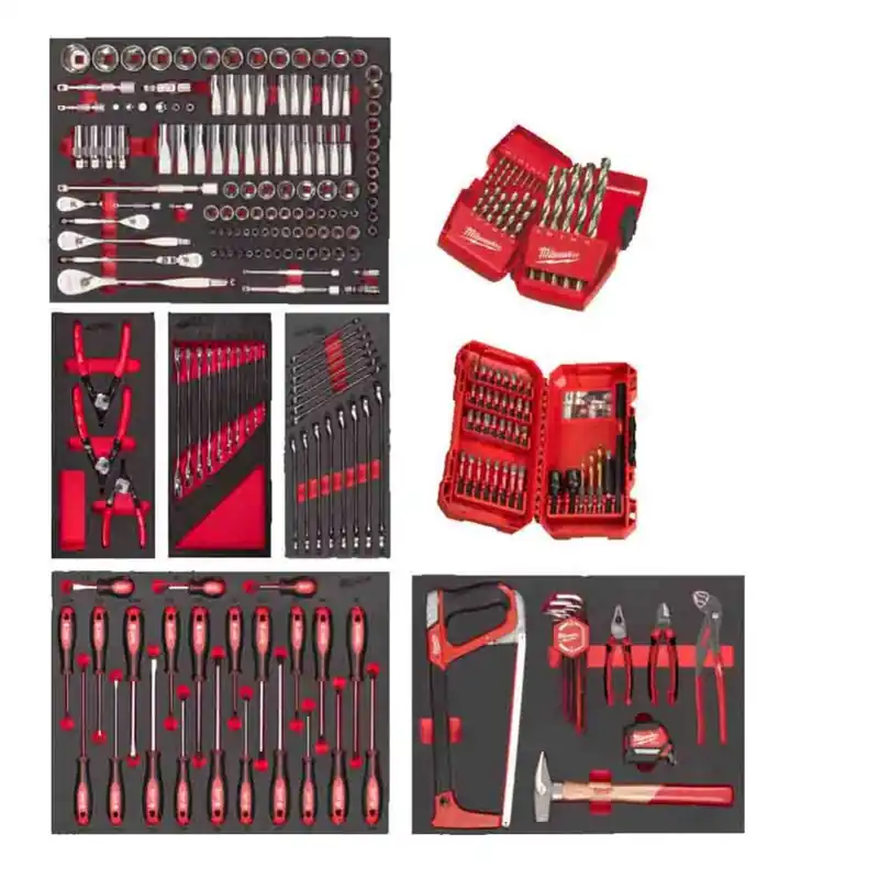 Assortimento INDUSTRIAL 244 pezzi per carrello - Milwaukee Weekendaanbieding