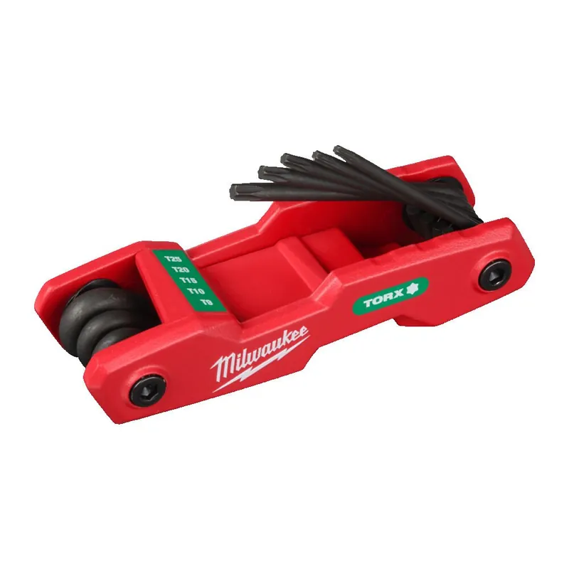 SET 8 chiavi Torx pieghevoli Milwaukee Koopje