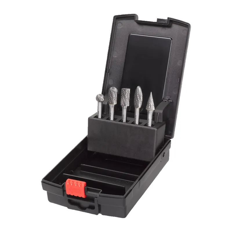 Set 5 Frese Rotative TC 6 x 10 mm Milwaukee Premium