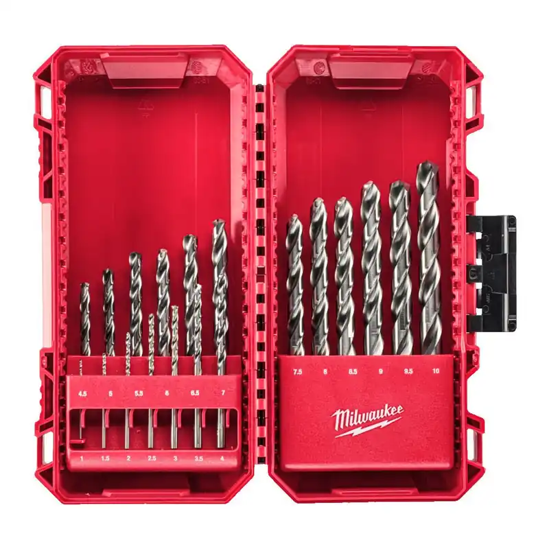 Betaalbaar Set 19 Punte per metallo Thunderweb HSS-G DIN 338 - Milwaukee