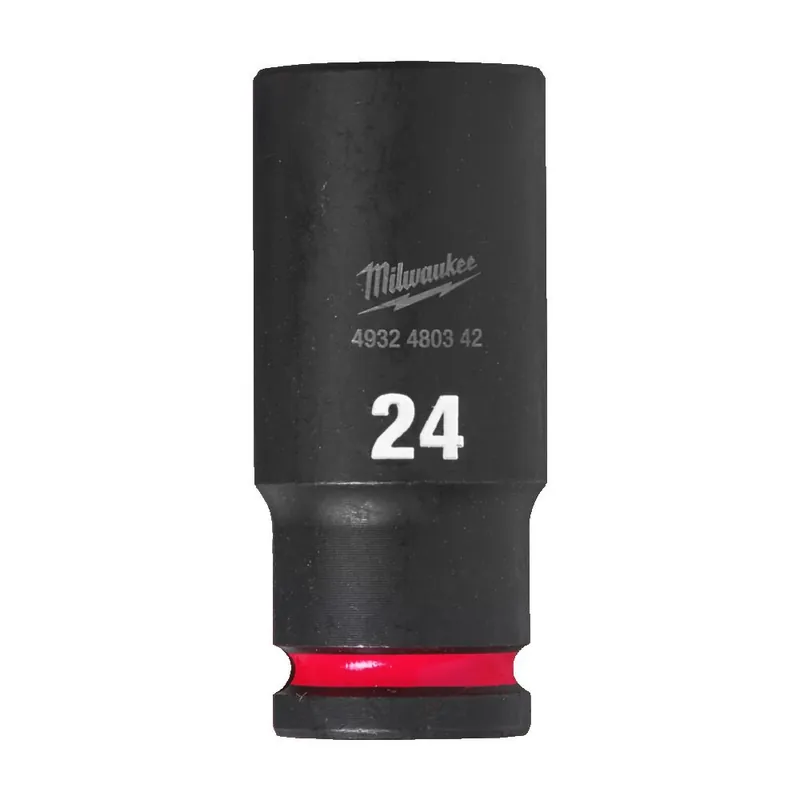Bussola a macchina 24 mm Lunga Attacco quadro 1/2‘‘ Shockwave Milwaukee Koopje
