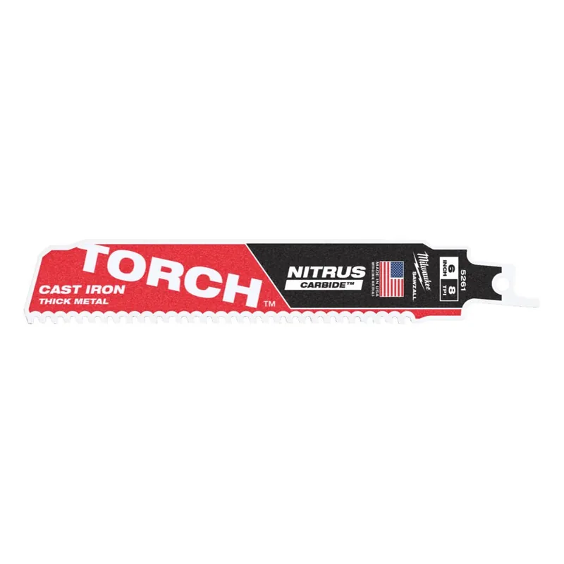 Koop Online Lama Segaccio Diritto per Metallo Milwaukee TCT TORCH NITRUS 150 x 8 TPI