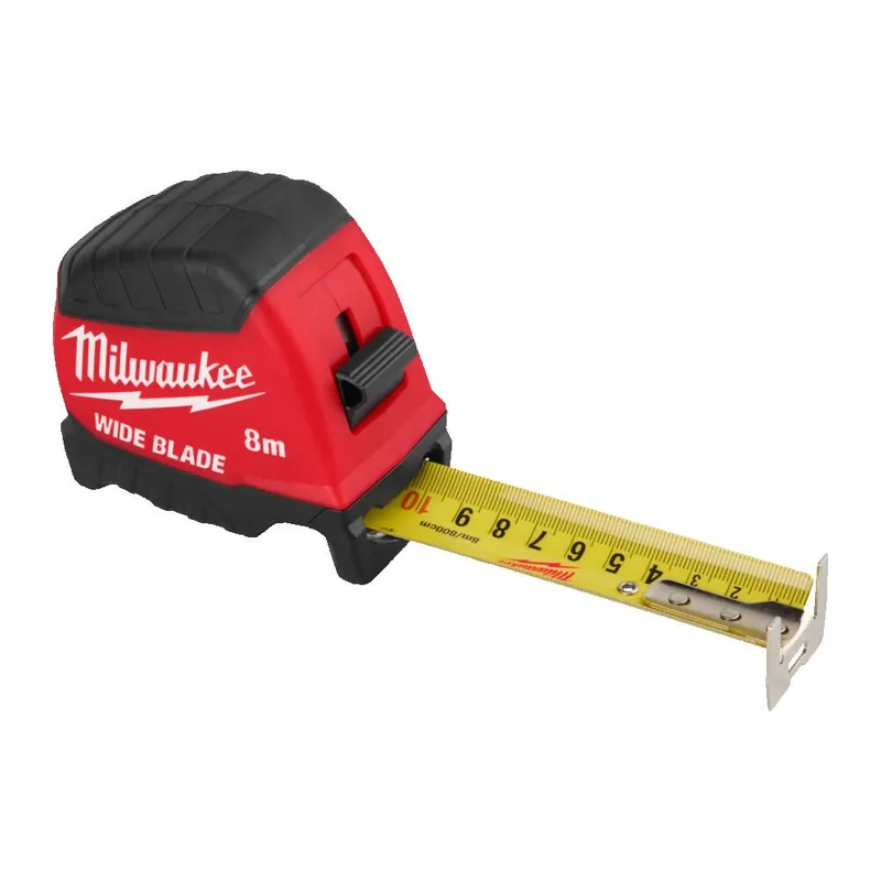 Flessometro 8 m Milwaukee serie WIDE BLADE (GEN 2) Nu Kopen