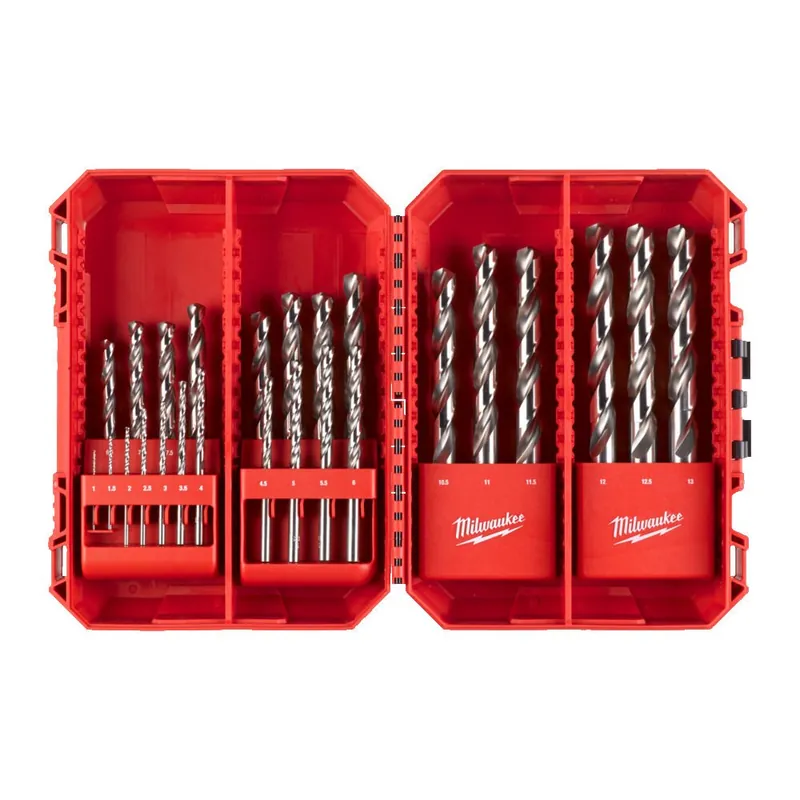 Set 25 Punte per metallo Thunderweb HSS-G DIN 338 - Milwaukee Premium