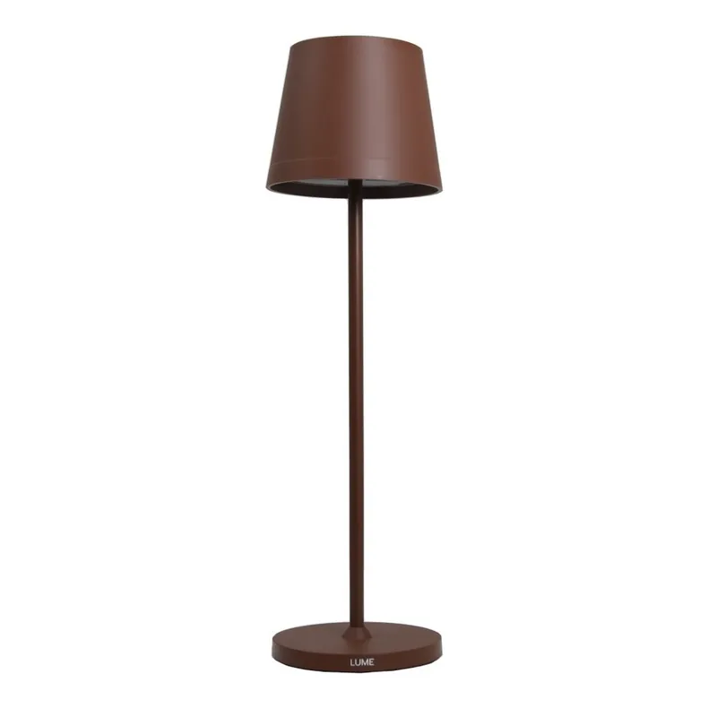 Favoriet Lampada da Tavolo Lume Plus Century - Mineral Corten