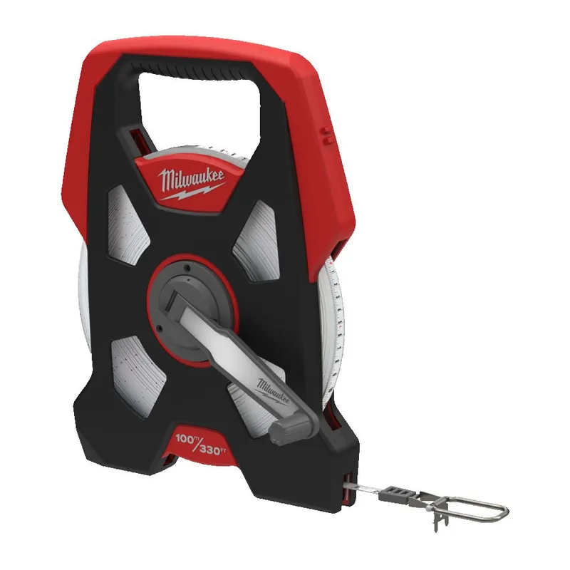 Goedkoop Rotella metrica 100 m Milwaukee con Cassa Aperta