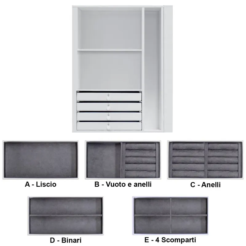 Modulo Interno 8 per cassaforte Bordogna Lorica Più 8 Tijdelijk Beschikbaar