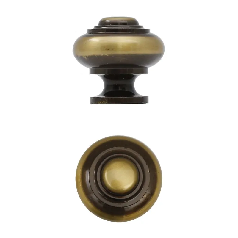 Pomello per Mobili 102 OMP Porro - Bronzo Antico Diam. 40 mm Favoriet