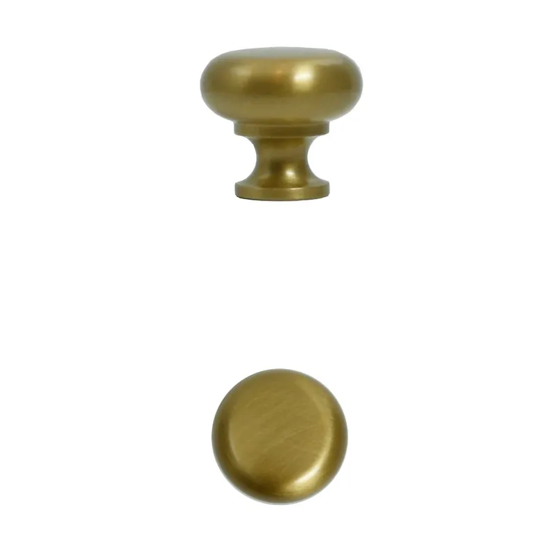 Pomello per Mobili 100 OMP Porro - Oro Satinato Diam. 20 mm Snelle Levering