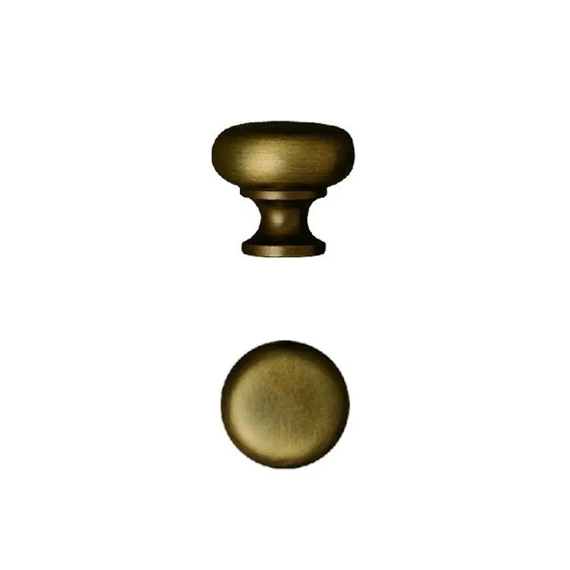 Pomello per Mobili 100 OMP Porro - Bronzo Antico Diam. 20 mm Beperkt Aanbod