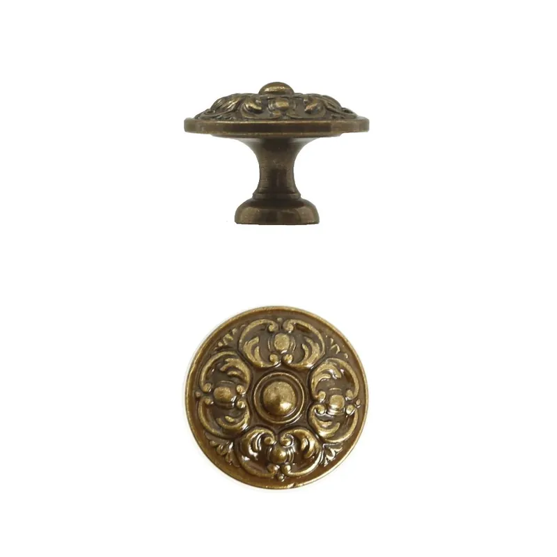 Finale Uitverkoop Pomolo per Mobili 132 OMP Porro - Bronzo Antico Diam. 30 mm