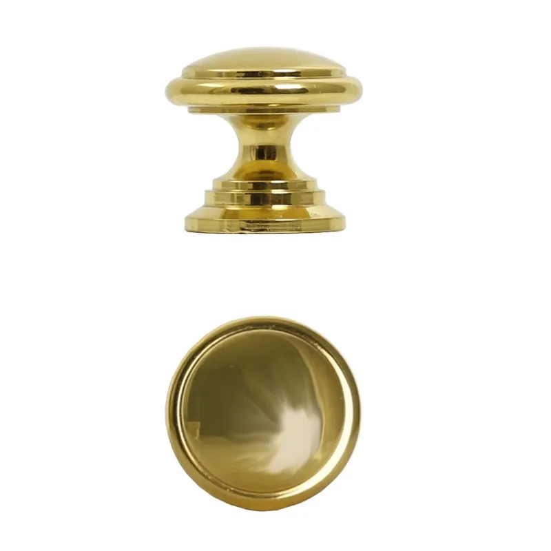 Weekendaanbieding Pomello per Mobili 161 OMP Porro - Oro Lucido Diam. 25 mm