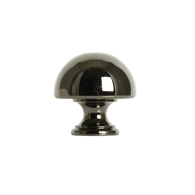 Pomello per Mobili 170 OMP Porro - Nickel Nero Diam. 25 mm Fabrieksprijs