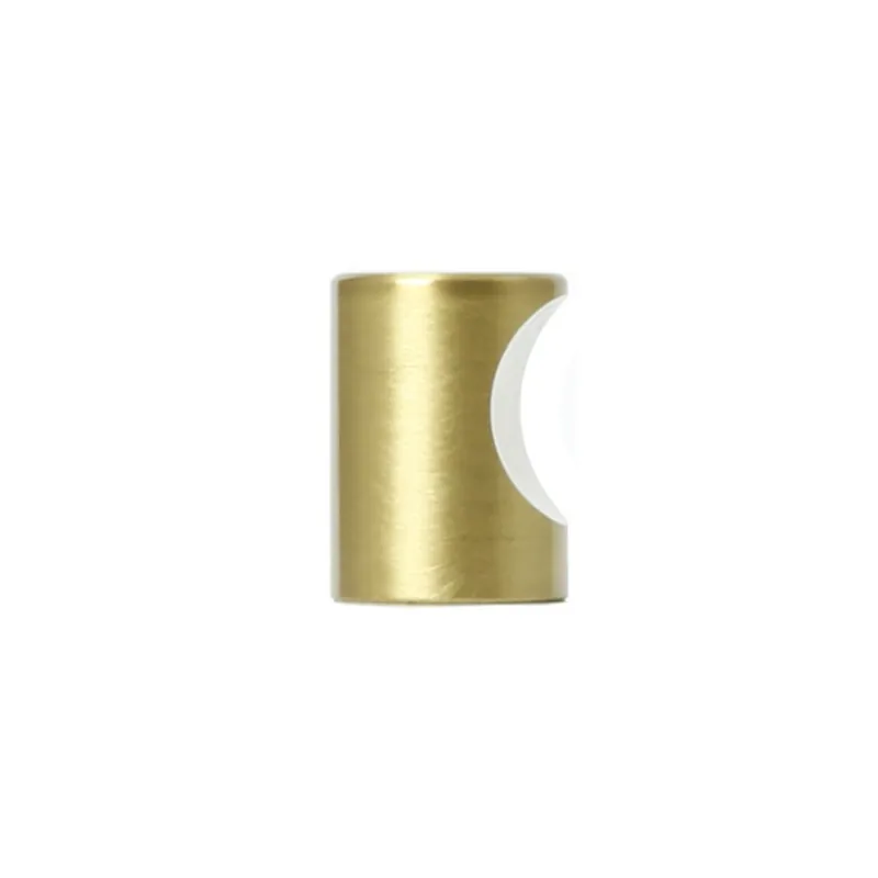 Pomello per Mobili 153 OMP Porro - Oro Satinato Diam. 18 mm Tijdelijk Beschikbaar