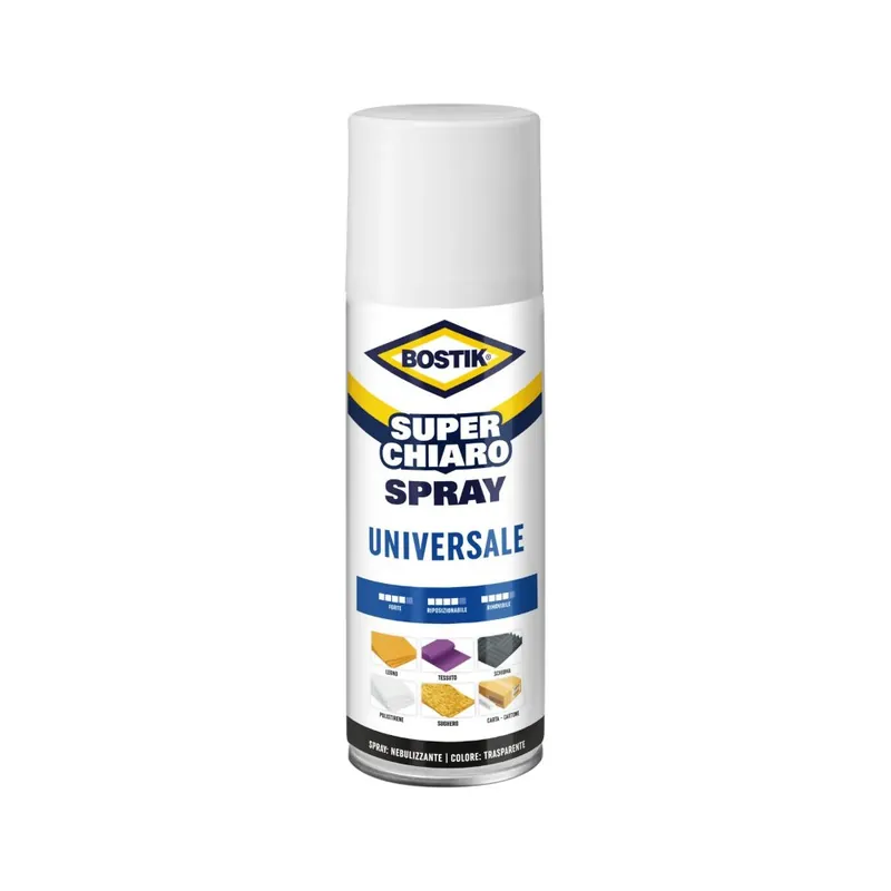Nieuw Bostik Colla SUPERCHIARO UNIVERSALE SPRAY - 500 ml
