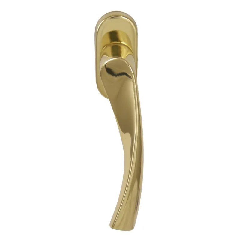 Maniglia Finestra Colombo Design FLESSA Destra - Oro Lucido Laatste Versie