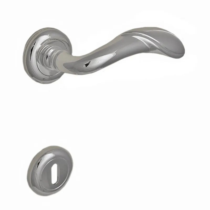 Maniglia per porta interna Poggi&Mariani CARISMA 72 R - Argento Lucido Dagaanbieding
