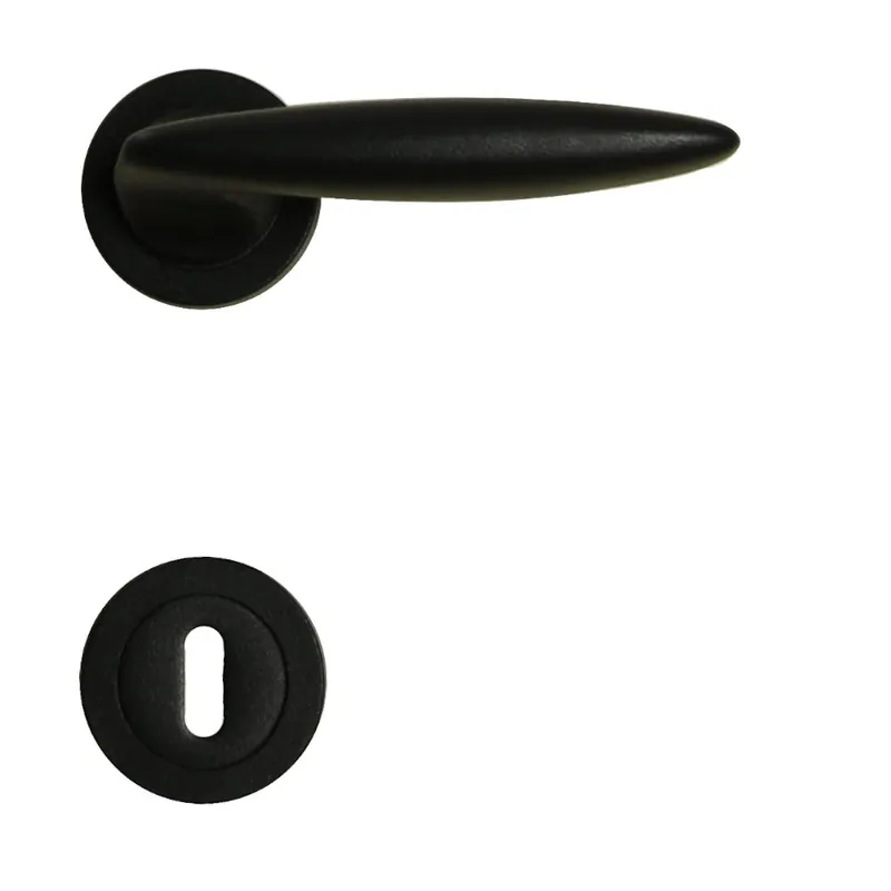 Speciale Aanbieding Maniglia per porta interna RDS VIENNA - Nero Groffrato