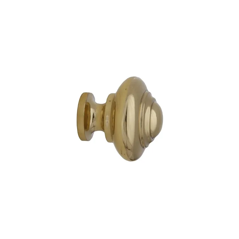 Pomello per mobili Invernizzi LIB0012 - Ottone Lucido D.35 Speciale Aanbieding