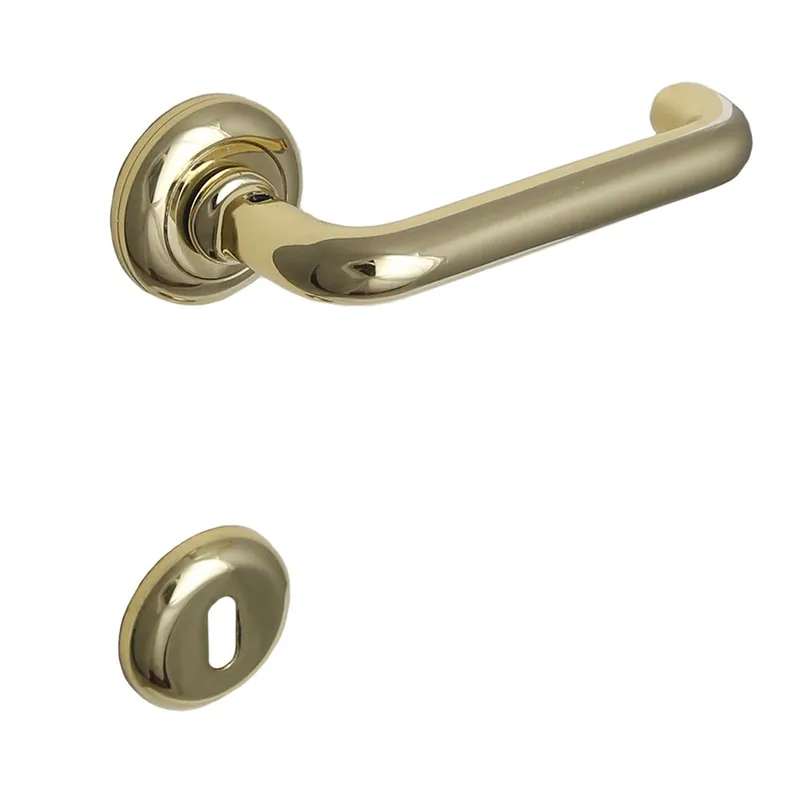Maniglia per porta interna Poggi&Mariani ALBA 68 R - Oro Lucido Speciale Aanbieding