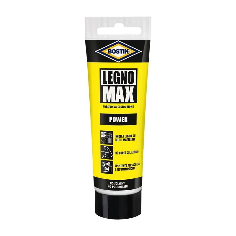 Bostik Colla LEGNO MAX POWER - Tubetto 100g Tijdelijk Beschikbaar