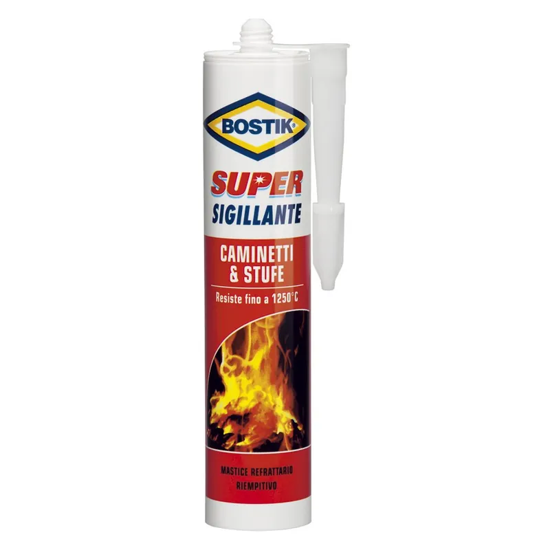 Bostik Super Sigillante Caminetti & Stufe - Cartuccia 530 gr Shop Nu