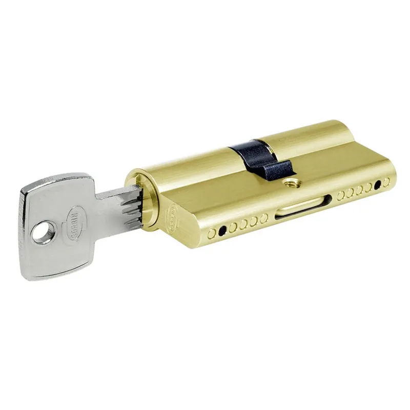 CILINDRO EUROPEO Corbin EUROSTAR PLUS 30/45 Ottone -DIN- frizionato - RICIFRABILE Express Levering
