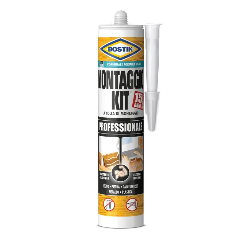 Lage Prijs Bostik Colla MONTAGGIO KIT PROFESSIONALE - Cartuccia 350g