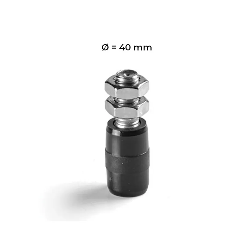 Rullo guida CN 40 Z M16 in nylon cilindrico - Rolling Center Voordeelprijs