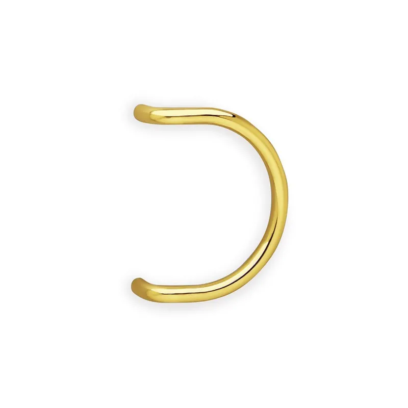 Maniglione Semicircolare 120 PBA Ottone Lucido Favoriet