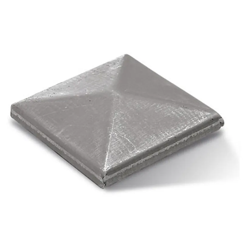 Lage Kosten Tappo Copricolonna in ferro zincato per tubo 120x120 - Rolling Center
